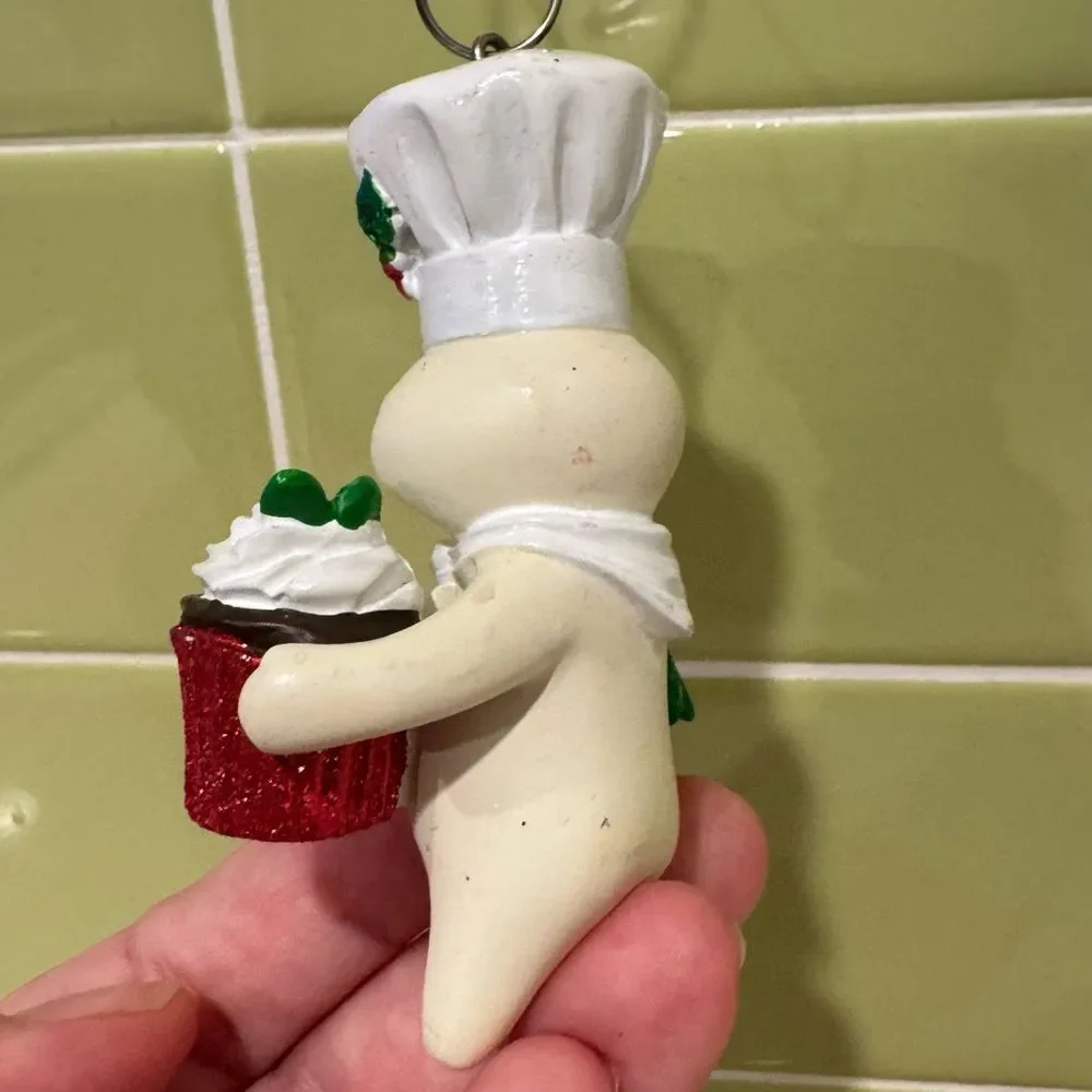 Danbury Mint The Pillsbury Doughboy Glitter Ornament - No Box